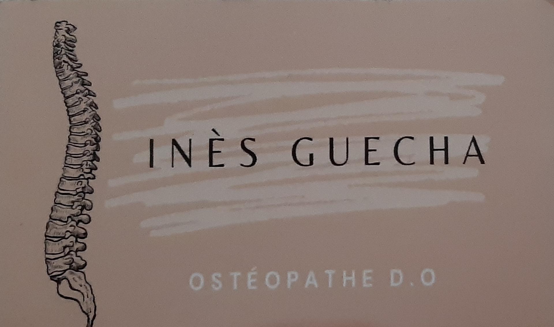 Inès Guecha Ostéopathe